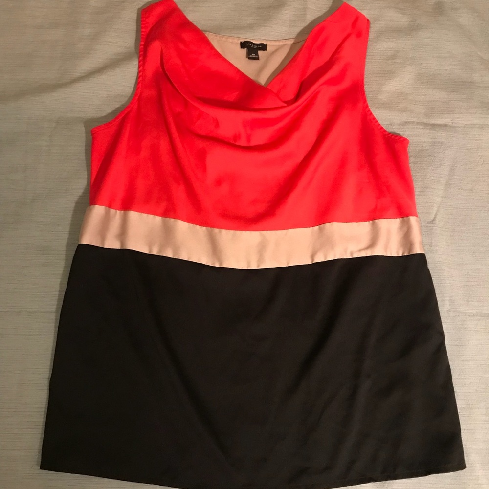 Ann Taylor sleeveless blouse